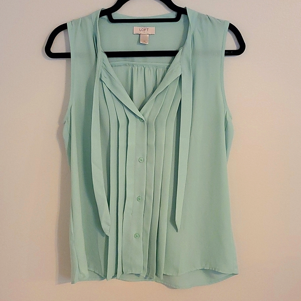 Pleated Loft Blouse